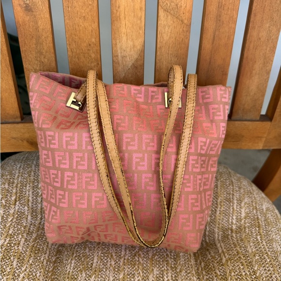 Vintage Fendi Zucchino Mini Tote, with COA - Picture 7 of 15